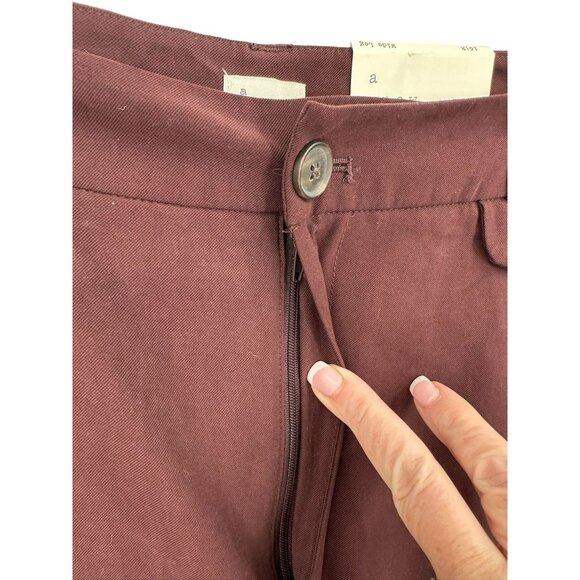 A New Day‎ Pants Womens 16R High Rise Wide Leg Office Siren Corpcore Career NWT - Picture 8 of 13
